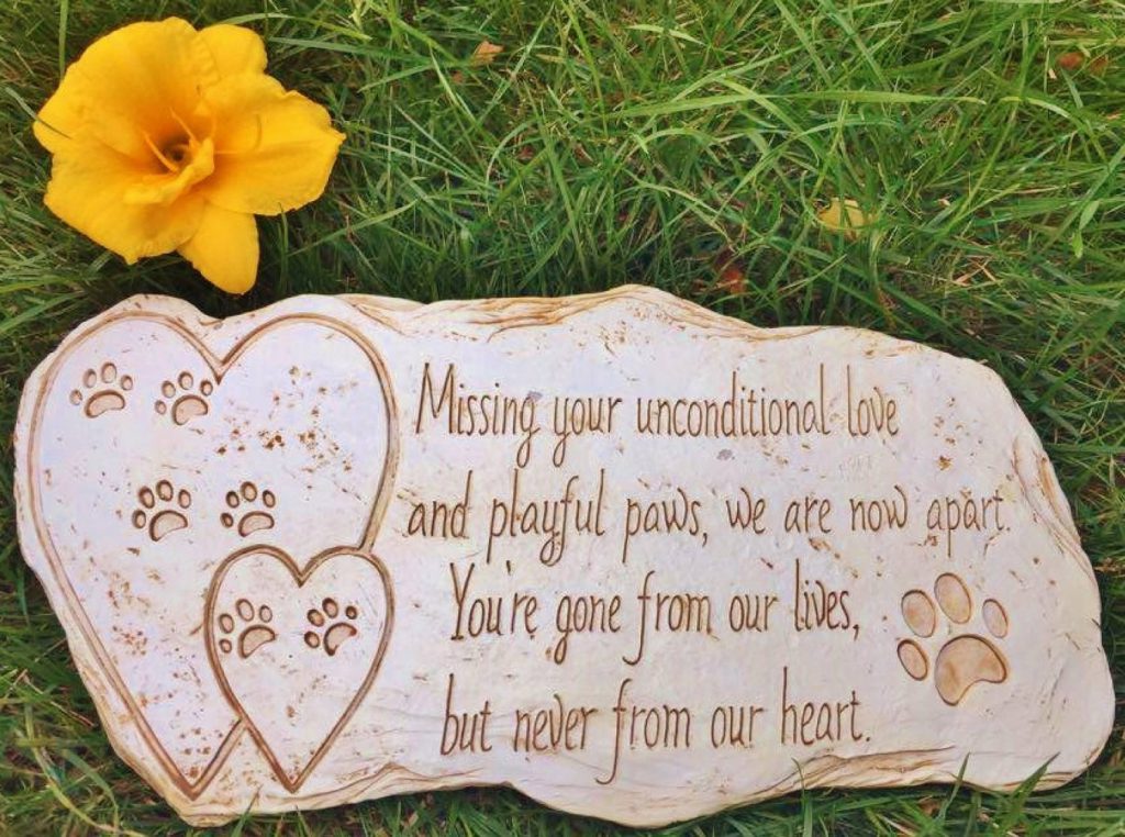 Pet Memorial Stones