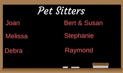 list of pet sitters