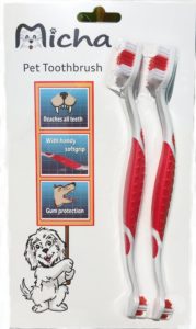 Micha pet toothbrush for small dogs