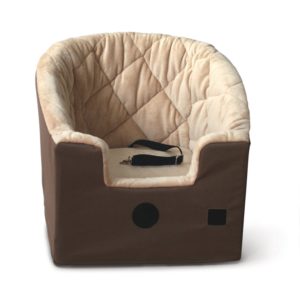 K H Manufacturing Bucket Booster Pet Seat in tan