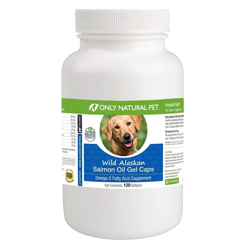 Only Natural Pet Wild Alaskan Salmon Oil | Caring for a Senior Dog