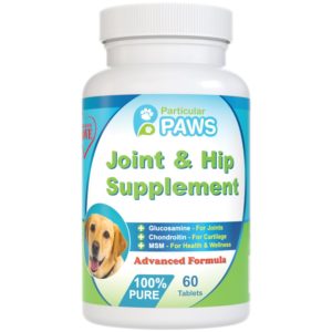 Joint and hip supplement with glucosamine and chondroitin