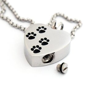 Zahara pet memorial urn necklace