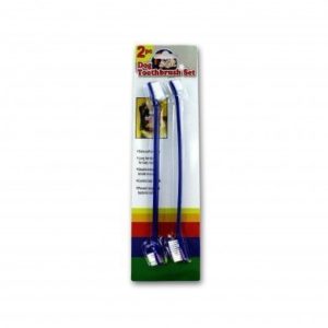 two piece dog toothbrush set