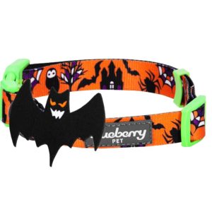 Blueberry Halloween collar for dogs