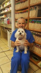 Dr Keith Niesenbaum and Bella