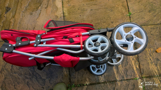 foldable is a great feature when choosing the right pet stroller